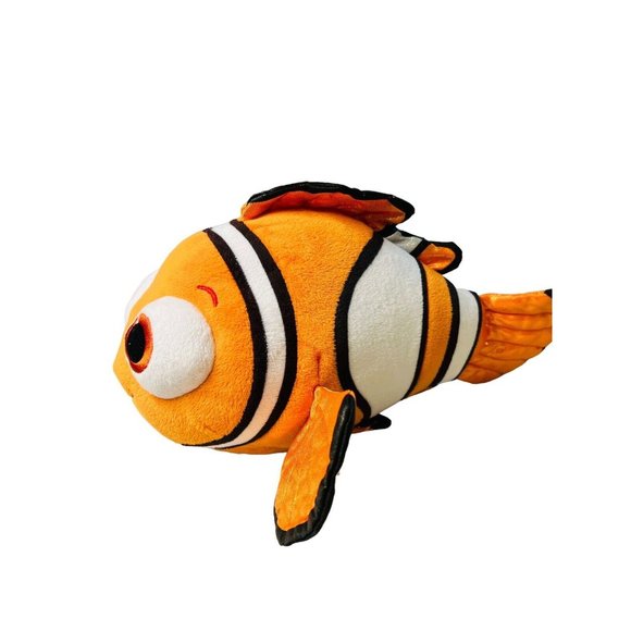 NEMO Ty Sparkle Disney Finding Dory Beanie Plush 12" Clown Fish Stuffed Animal - Picture 3 of 10